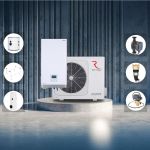 Rotenso Aquami Split 12 vai 16 kW siltumsūkņa komplekts