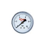 Horizontāls manometrs IBO 0–10 bar, dm 60