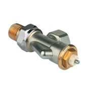 Termostatinis Resideo vožtuvas SX DN15 horizontalus kampinis