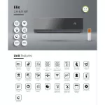 Rotenso Elis -20°C gaiss-gaiss siltumsūknis (2,6/2,6kW)