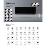 Rotenso Teta Mirror Multi HN -20°C (3,5/3,5kW)