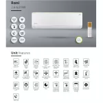 Šilumos siurblys oras-oras Rotenso Roni -20°C (6,8/6,9kW)