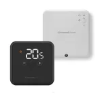 Telpu termostats bezvadu DT4R Black Honeywell