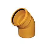 PVC elkonis Wavin, 110x15° 
